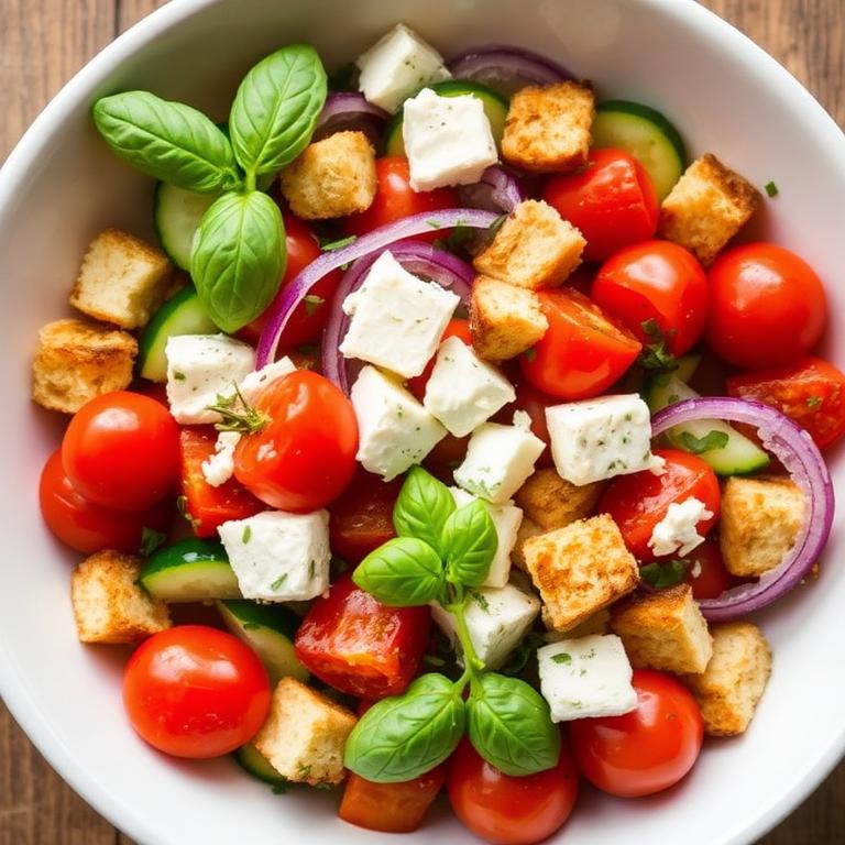 Panzanella salad